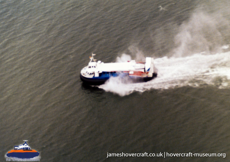 AP1-88 hovercraft promotional day by BHC -  (credit: The <a href='http://www.hovercraft-museum.org/' target='_blank'>Hovercraft Museum Trust</a>).